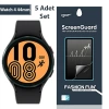 Gor Sm Galaxy Watch 4 44mm Darbe Emici Ekran Koruyucu 5 Adet Set-(5775)