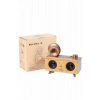 Gramafon Radyo Bluetooth Hoparlör Nostaljik Radyo FM Radyo