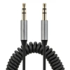 Griffin Spiral Araç Ses Aktarım Kablosu Aux Kablo 2/3mm-(5775)