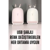 Hava Nemlendirici Aromaterapi Hava Temizleyici Renk Değiştirebilen