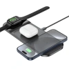 HOCO CQ5 3in1 Wireless Kablosuz Hızlı Şarj Standı (Telefon-Kulaklık-Apple watch)-(5775)