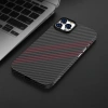 Hoco iPhone 14 Pro 6.1 Kılıf Kevlar Texture Darbe Emici Telefon Kılıfı-(5775)