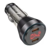HOCO NZ12C Graceful PD60W 2 Type-C Girişli Araç Çakmaklı Hızlı Şarj Aleti-(5775)