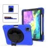 iPad Pro11 (2021-2020-2018) Kılıf Shockproof 3 Katmanlı Standlı Zırh Kılıf Kalem Yerli-(5775)