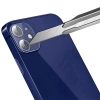 iPhone 12 6.1 Hat-Prince 9H 3D Full Tempered Cam Kamera Koruyucu-(5775)