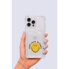 iPhone 13 Pro Max Kartlıklı Gülücük Desenli Kılıf
