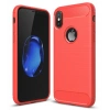 İphone XXS Dark Ultra Koruma Karbon Fiber Silikon Kılıf-(5775)