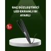 Isı Ayarlı 2025 Titanyum Kaplama Seramik Plakalı Saç Düzleştirici A Kalite Orijinal