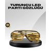 Işıklı Tasarımlı LED Gözlük Eğlence Aksesuarı