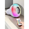 Kablosuz Bluetooth Hoparlör Led Lamba