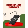 Kablosuz Manyetik Araç Şarj Pedi – Hızlı Güvenli Isınma Korumalı Tasarım
