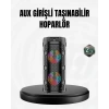 Kablosuz Stereo Hoparlör USB + SD Kart + AUX Destekli Bluetooth 5.0