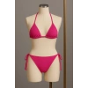 Kadın Fuşya Yandan Bağlamalı Bikini Mayo Takımı