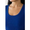 Kadın Lacivert Kare Yaka Crop Top Bluz – Şık, Rahat ve Kolay Kombinlenebilir