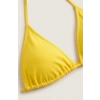 Kadın Sarı Şortlu Belden ve Boyundan Bağlamalı Bikini Takımı – Modern, Konforlu ve Günlük Kombinlere Uygun