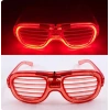 Kırmızı Led Işıklı Parti Gözlüğü - Neon 3 Modlu