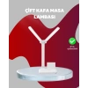 Kısılabilir LED Masa Lambası – Kalemlik Telefon Standı ve Okuma Işığı Bir Arada