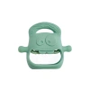 Koyu Yeşil Bebek Silikon Diş Kaşıyıcı