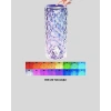 Kristal RGB LED Masa Lambası – Renkli Kumandalı Işık Dekoratif ve Enerji Tasarruflu