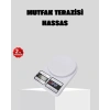 LCD Ekranlı Hassas Dijital Mutfak Terazisi – 5kg Kapasite 1g Hassasiyet