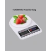 LCD Ekranlı Hassas Dijital Mutfak Terazisi – 5kg Kapasite 1g Hassasiyet
