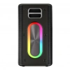 MICROLAB M60 Vega 100W Taşınabilir BT/USB/AUX/TF/Type-C RGB Işıklı 15000mAh Batarya 2adet Mikrofon Karaoke/Parti Bluetooth Speaker(1923)