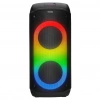 MICROLAB M61 80W Taşınabilir BT/USB/AUX/TF/TWS RGB Işıklı 2400mAh Batarya 2adet VHF Mikrofon Karaoke/Parti Bluetooth Speaker(1923)