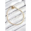 Pirinç Charm Zirkon Taşlı Yıldız Model Gold Renk Kadın Bileklik 5886