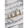 Pirinç Gold Renk Renkli Zirkon Taşlı Kare Model Küpe Seti 5886