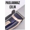 Profesyonel Şarjlı Saç ve Sakal Traş Makinesi Kolay Kullanım