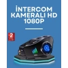 Q28 Kask Kulaklık 1080P HD Kamera – Bluetooth 5.3 Su Geçirmez Gürültü Azaltma