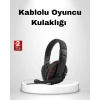 Rahat ve Dayanıklı Mikrofonlu Oyun Kulaklığı – Stereo Ses Ayarlanabilir Kafa Bandı