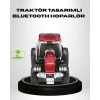 Retro Traktör Tasarımlı Kablosuz Hoparlör USB TF AUX FM Destekli