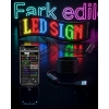 RGB LED Matrix Panel 60 cm 16x96 Piksel Kayan Yazı ve Animasyon Destekli
