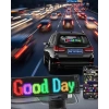 RGB LED Yazı Paneli Telefon Kontrollü Kayan Yazı Animasyonlu Ekran