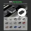 S-LINK SL-CAR01 2in1 Android ve Apple Cihazlar Kablosuz Android Auto ve Carplay Adaptörü(1923)