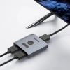 S-LINK SL-LU602 2xHDMI 4K 60Hz Monitör Çoklayıcı (1PC-2Monitör veya 2PC- 1Monitör) Çift Yönlü Switch(1923)