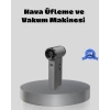Şarjlı 130000 RPM Hava Üflemeli ve Vakumlu Araç Ev Temizlik Makinesi