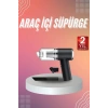 Şarjlı Çok Fonksiyonlu El Süpürgesi Mini Vakumlu Araç Süpürgesi