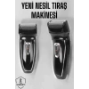 Şarjlı Paslanmaz Çelik Bıçaklı ve Kablosuz Saç Sakal Tıraş Makinesi