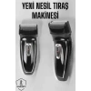 Şarjlı Paslanmaz Çelik Bıçaklı ve Kablosuz Saç Sakal Tıraş Makinesi