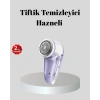 Şarjlı Tiftik Temizleyici – Çıkarılabilir Hazneli Anti-Statik Fırçalı USB Şarjlı