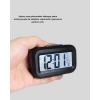 Sensörlü Dijital Masa Saati Alarm ve Sıcaklık Göstergeli