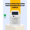 Sensörlü Solar Led Dış Duvar Aydınlatma