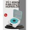 Stereo Sesli Gece Lambalı Bluetooth Hoparlör – Şık Vintage Tasarım