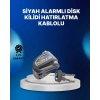 Suya Dayanıklı 110dB Alarmlı Çelik Disk Kilidi