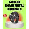 SW80 Akıllı Saat 1.93″ Ultra HD Ekran 700 mAh Batarya 3 Kordon