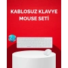 Tam Boy Kablosuz Klavye Mouse Seti - Gelişmiş Bağlantı ve Sessiz Performans