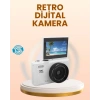 Taşınabilir 5K UHD Fotoğraf ve Video Kamera Otofokus WiFi