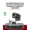 Taşınabilir Full HD Projektör - 1 GB RAM 8 GB Hafıza